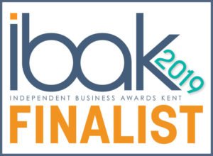 IBAK 2019 finalist logo, awarded to Bramley Business Solutions